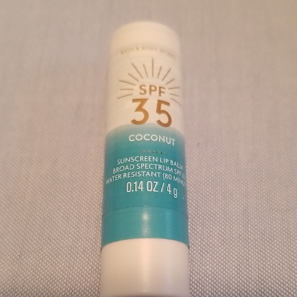 Bath & Body Works SPF 35 Coconut Lip Balm
